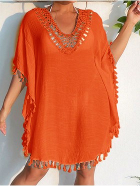 Lace Top W/ Fringes